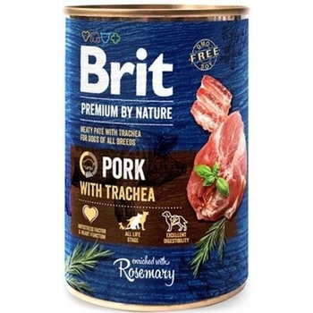 Brit Premium by Nature Pork with Trachea 6 x 400 g