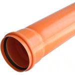 VALPLAST ПВЦ ТРЪБА ф50х1.8 sn2 4м ОРАНЖ (easy12105040000)