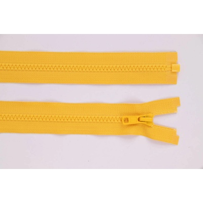 de-park Zip YKK - 75cm - dělitelný - žlutá - 125