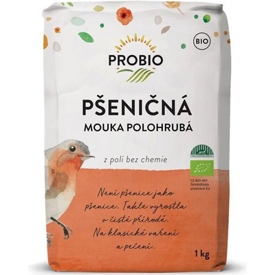 ProBio Bio mouka pšeničná polohrubá 1kg