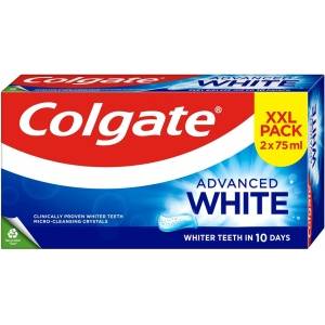 Colgate Паста за зъби Colgate Advanced White 2x75 мл