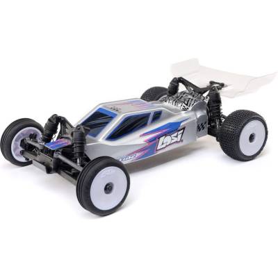 Losi RC autoMicro-B RTR strieborné 1:24