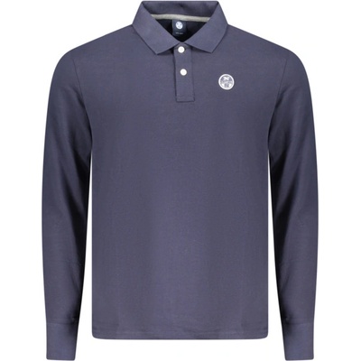 North Sails Мъжка риза с дълъг ръкав polo shirt, NORTH SAILS, Размер S, Цвят Син (995021000_BL0802)