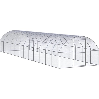 vidaXL Venkovní klec pro kuřata 3 × 12 × 2 m pozinkovaná ocel 9799.3095468