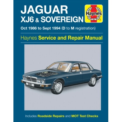 Jaguar XJ6 & Sovereign (Oct 86 - Sept 94) Haynes Repair Manual - Haynes Publishing