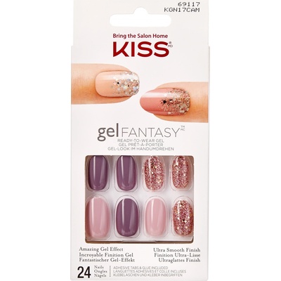 KISS Gelové nehty 69117 Gel Fantasy 24 ks