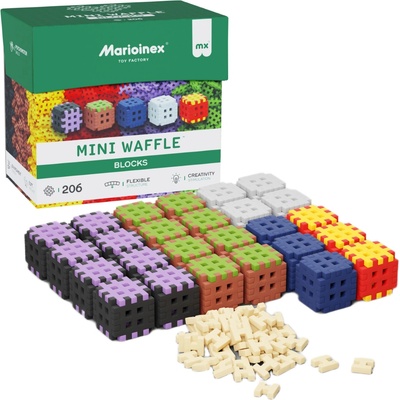 Marioinex Mini Waffle 206 ks
