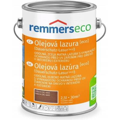 Remmers Olejová lazura [ECO] Barva: Nussbaum / Ořech, Objem: 2,5l