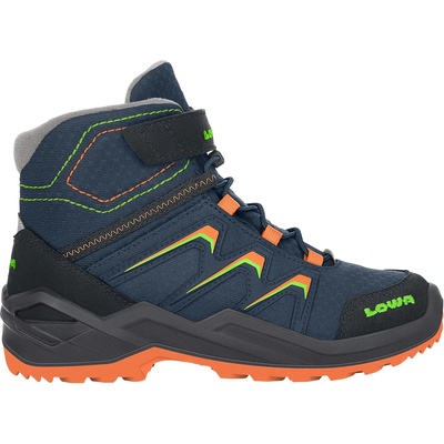 Lowa Детски зимни ботуши Lowa Kid's Maddox Warm GTX Mid Junior Winter boots - Navy / Orange - размер 23 (EU) (702-3553-0211)
