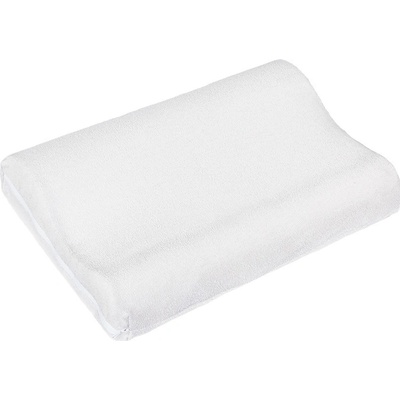 Bellatex Polštář anatomický Froté světle šedá 45x30