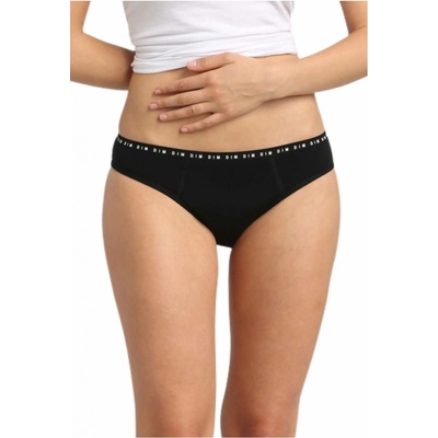 DIM Menstrual NIGHT SLIP Nočné i denné menštruačné nohavičky čierna