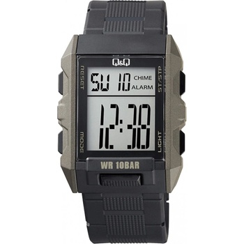 Q&Q Мъжки дигитален часовник q&q - m200j003y (m200j003y)