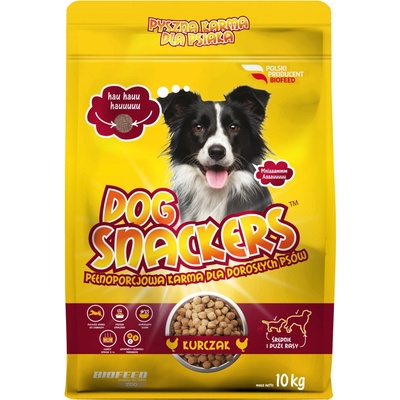 Biofeed Dog Snackers adult velké a střední kuřecí 10 kg