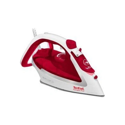 Tefal Парна ютия Tefal EasyGliss Plus, 2400W, Easygliss Plus, Durilium AirGlide, Функция за вертикално гладене, Auto OFF, Autosteam, Червен, FV5717E0