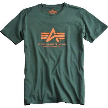 Alpha Industries tričko BASIC tmavý petrol