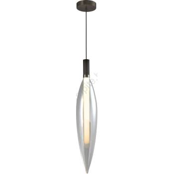 Candellux Пендел на кабел NORDIC 1xG9/5W/230V черен/прозрачен (CA1211)