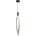 Candellux Пендел на кабел NORDIC 1xG9/5W/230V черен/прозрачен (CA1211)