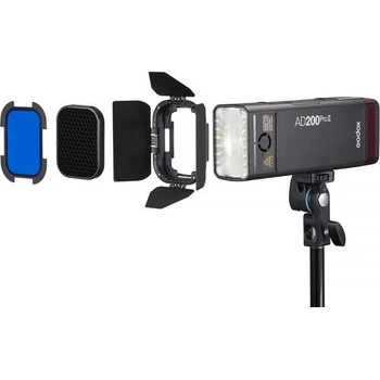 Godox Klapky s barevnými filtry BD-07II pro speedlite hlavu blesků AD200Pro II