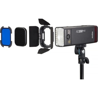 Godox Klapky s barevnými filtry BD-07II pro speedlite hlavu blesků AD200Pro II