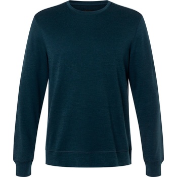 super. natural Мъжки вълнен пуловер super. natural Solution Bio Crew Merino jumper - Blueberry - размер 52 (005-5113-0113)