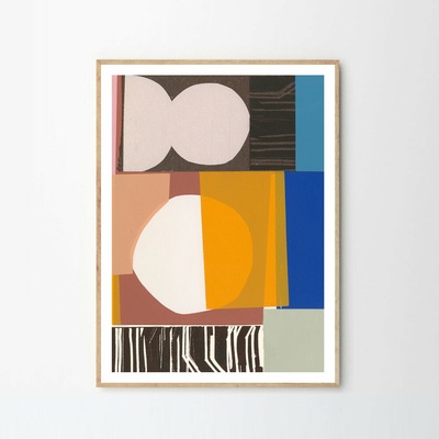 Moikka Plagát Blue Lady by Stine Belden Røed 100x140cm