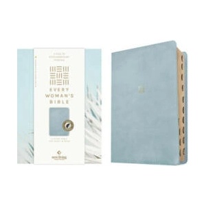 NLT Every Woman's Bible, Filament-Enabled Edition (Leatherlike, Sky Blue, Indexed) | Naomi Cramer Overton (2024)