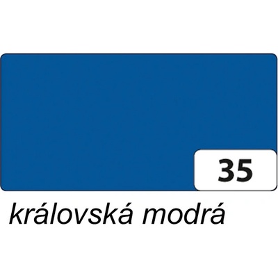 Folia Bringmann Barevný papír 130g 1 list A4 Královská modrá