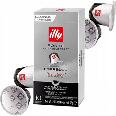 Illy Forte Extra Bold Roast kapsle Do Nespresso 10 ks – Hledejceny.cz