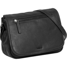 Justified dámska kožená crossbody kabelka Melis čierna
