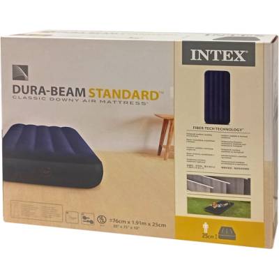 Intex Надуваем матрак 191x76x25 см INTEX DURA BEAM