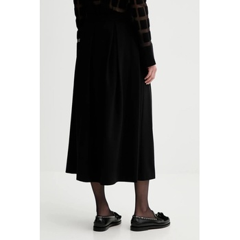 Liviana Conti Пола Liviana Conti в черно среднодълга разкроена L5WI40 (L5WI40)