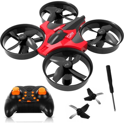 FunPlay 11403 RC Minidron RTF čierno-červená 1:1