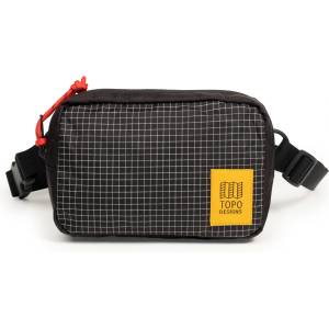 Topo Designs Чанта за рамо Topo designs Ripstop Belt Bag Shoulder bag - Black / Grid - размер One Size (510-7292-0211)