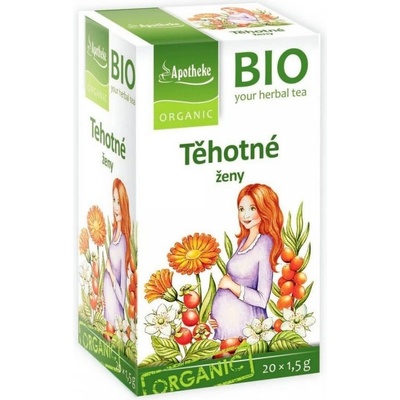 Apotheke BIO bylinný čaj Těhotné ženy bylinný čaj 20 x 1,5 g