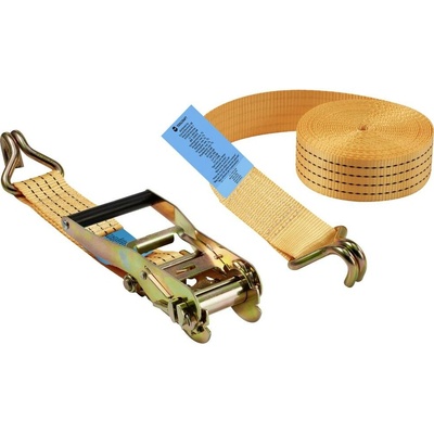 TOOLCRAFT TO-9614757 dvoudílný upínací popruh Přivazovací únosnost napřímo (LC)=2000 daN (d x š) 6000 mm x 50 mm přezka