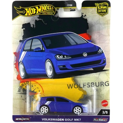 Hot Wheels Premium Car Culture Volkswagen Golf MK7 – Zboží Mobilmania