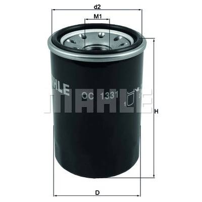 Olejový filter MAHLE ORIGINAL OC 1331 (OC1331)