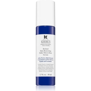 Kiehl's Dermatologist Solutions Retinol Skin-Renewing Daily Micro-Dose Serum ретинолов серум против бръчки за всички видове кожа, включително и чувствителна за жени 50ml