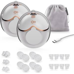 KinderKraft Двойна електрическа помпа за кърма Kinderkraft - Mamaflow Double, Golden (NEW024985) - ozone