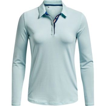 Under Armour Тениска с дълъг ръкав Under Armour UA Zinger MicroStripe LSPolo 1373637-469 Размер XS