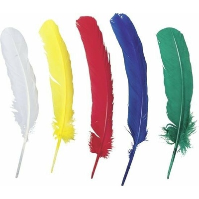 Dekorativní peří Indianske 20ks / 20-30 cm
