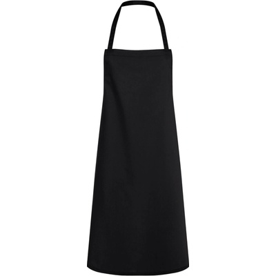 Karlowsky Unisex gastro zástěra KY006 Black 75x95cm