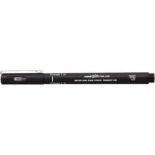 UNI liner se seříznutým hrotem 1 mm - černý