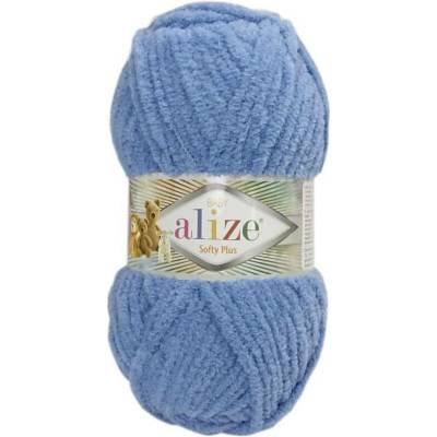 Alize Softy Plus 374 denim modrá
