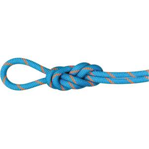 Mammut Единично въже Mammut 8.7 Alpine Sender Dry Rope Single rope - Ocean / Vibrant Orange - размер 70 m (308-0418-0113)