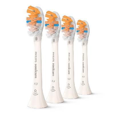 Глава за четка А3 Premium All-in-one Philips Sonicare HX9094/87, бял, 4 броя (SC.HX9094/87)