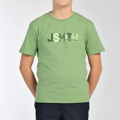 Тениска John smith Napo short sleeve T-shirt - Green (Olive Green)