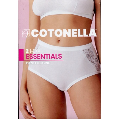 Cotonella Дамска бикина тип слип maxiCotonella Модел GD131 essential - 2 броя