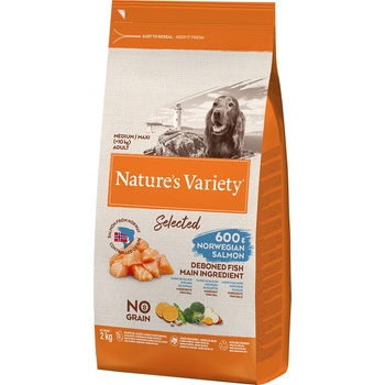 ​​​​​​​Natures Variety Selected Medium Adult norský losos 2 kg