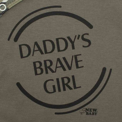 New Baby 2-dielna dojčenská súprava Army girl
